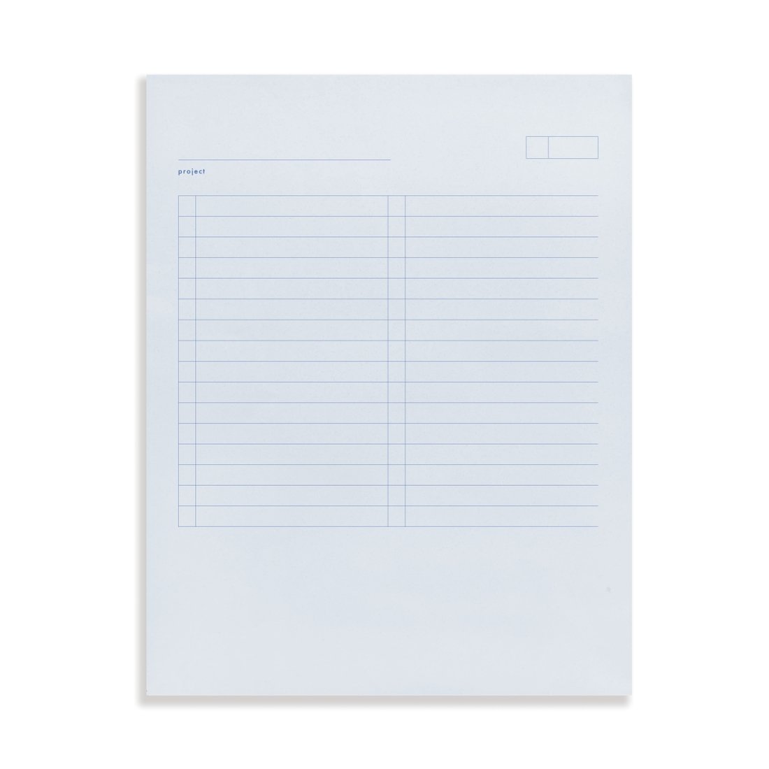 Image of Moglea Project Pad - Blue