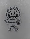 Peanut 3" magnet 