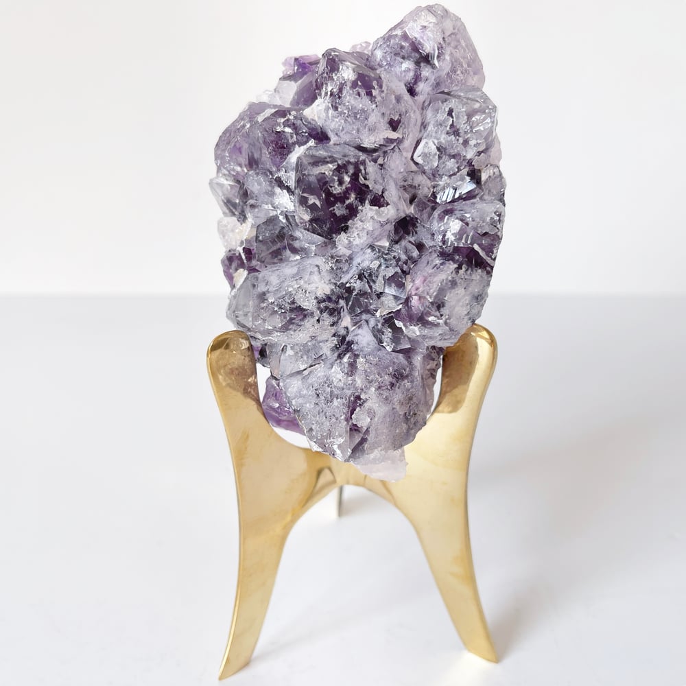 Image of Amethyst no.06 + Brass Stand