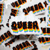 Flaming Queer Sticker