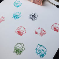 Image 5 of Genshin Clear Stamps (restocked)