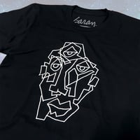 Image 2 of Triclops black tee