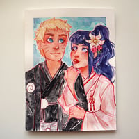 Naruto and Hinata Original Artwork