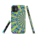 Psychedelic Tough iPhone case - Trippy Face