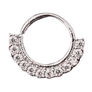 Image of Crown Design Septum Piercing