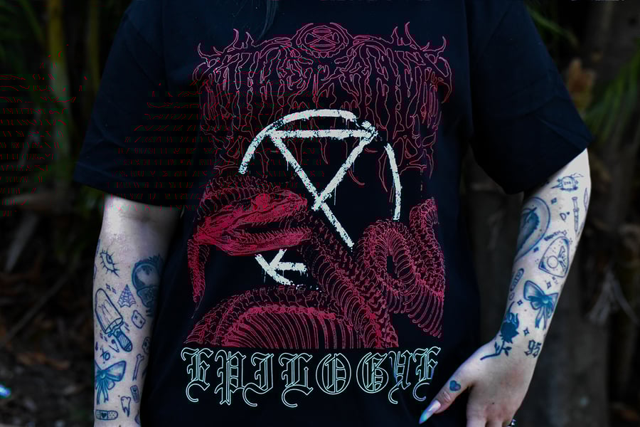 Image of 'EPILOGUE' Black Tee