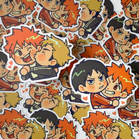 Image 1 of AtsuHinaKage Stickers