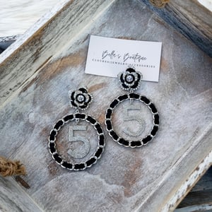 Image of Paris Rhinestone Earrings 