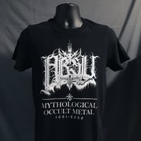 Image 3 of ABSU - MYTHOLOGICAL OCCULT METAL 1991-2020 (WHITE PRINT)