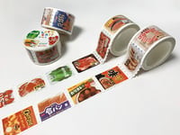 Image 3 of Let's Eat! Vol. 1 & 2 Stamp Washi Tapes
