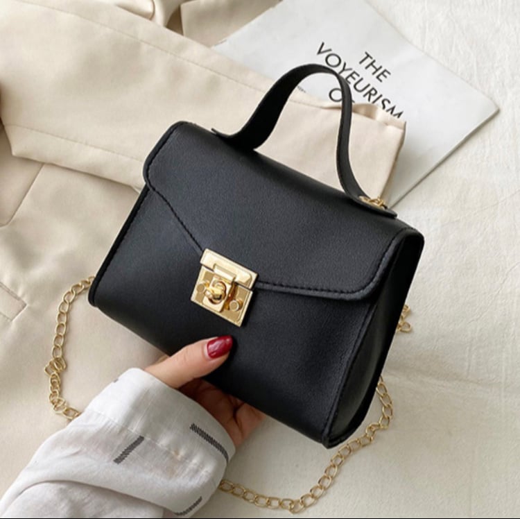 Image of Mini black purse