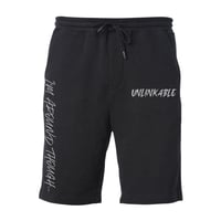 Black 3M Reflective Unlinkable Shorts