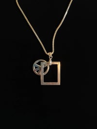 Image 3 of Peace in My Window Necklace