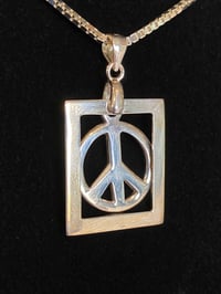 Image 1 of Peace in My Window Necklace