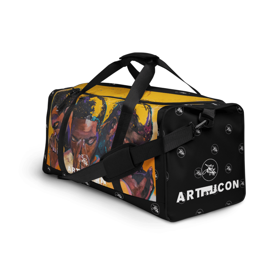 Image of ARTBYJCON "Lost In compliance" duffle bag