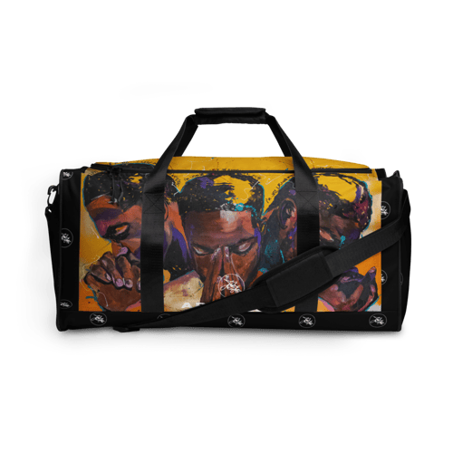 Image of ARTBYJCON "Lost In compliance" duffle bag