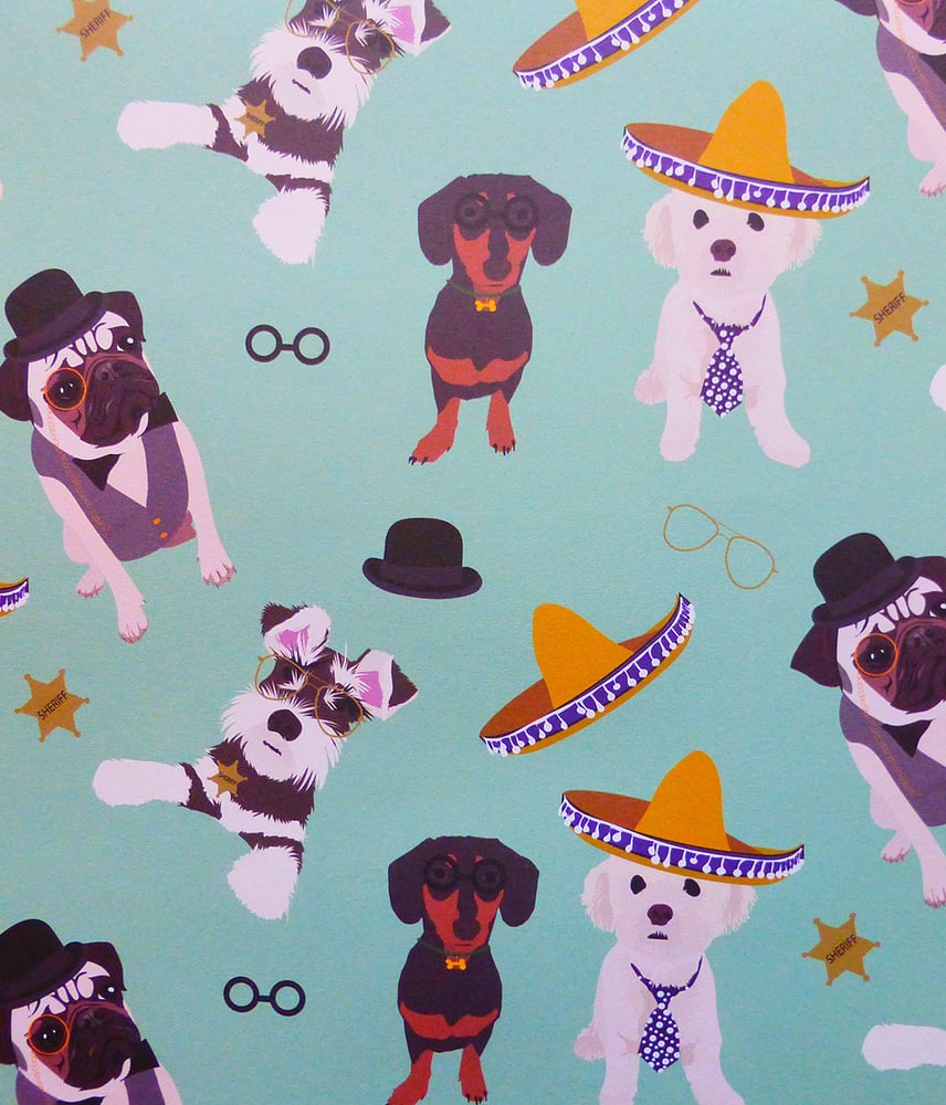 Image of Dogs Wrapping Paper