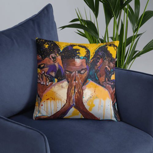 Image of "Lost in Compliance" Throw Pillow