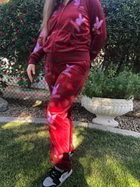 Image 5 of Peachy Playgirl Velour Track Set