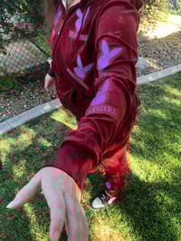 Image 4 of Peachy Playgirl Velour Track Set