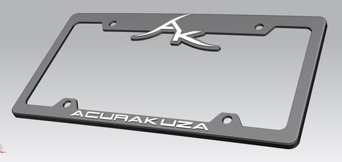 Image of AcuraKuza License Plate Frame