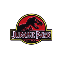 JURASSIC PARK LOGO PIN