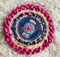 Image of Pink Pop Tabby Circular Weaving