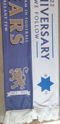 Image 1 of 150 Years Anniversary Silk Double-sided Scarf 