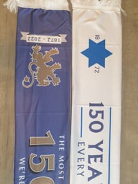 Image 3 of 150 Years Anniversary Silk Double-sided Scarf 
