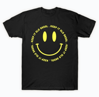 Image 1 of Keep It Old Skool Smiley T Shirt