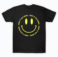 Image 1 of Keep It Old Skool Smiley T Shirt