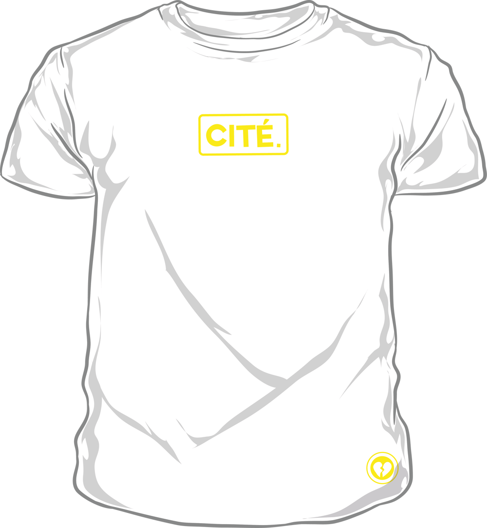 T'shirt Blanc BoxLogo [Cité.] 