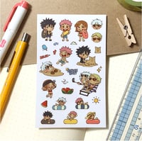 Image 2 of Jujutsu Kaisen: Beach Day Sticker Sheets