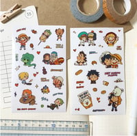 Image 2 of Mugiwara & Heart Pirates Sticker Sheets