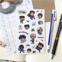 Image 2 of Detective Conan Sticker Sheet