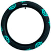 Federal // Command LP Tyre - Black / Teal Logos 2.40"