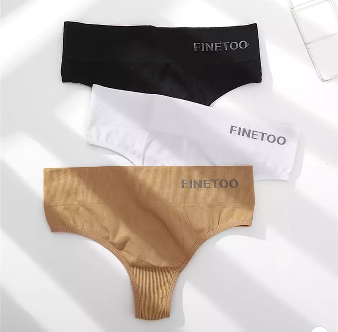 Image of Fine mesh thong