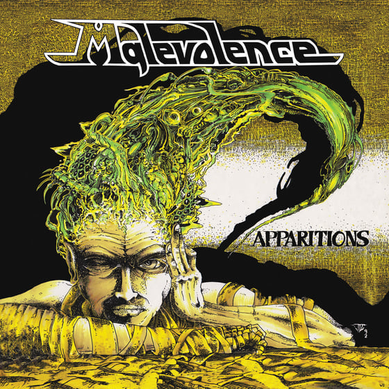 Image of MALEVOLENCE - "APPARITIONS" LP (1992)