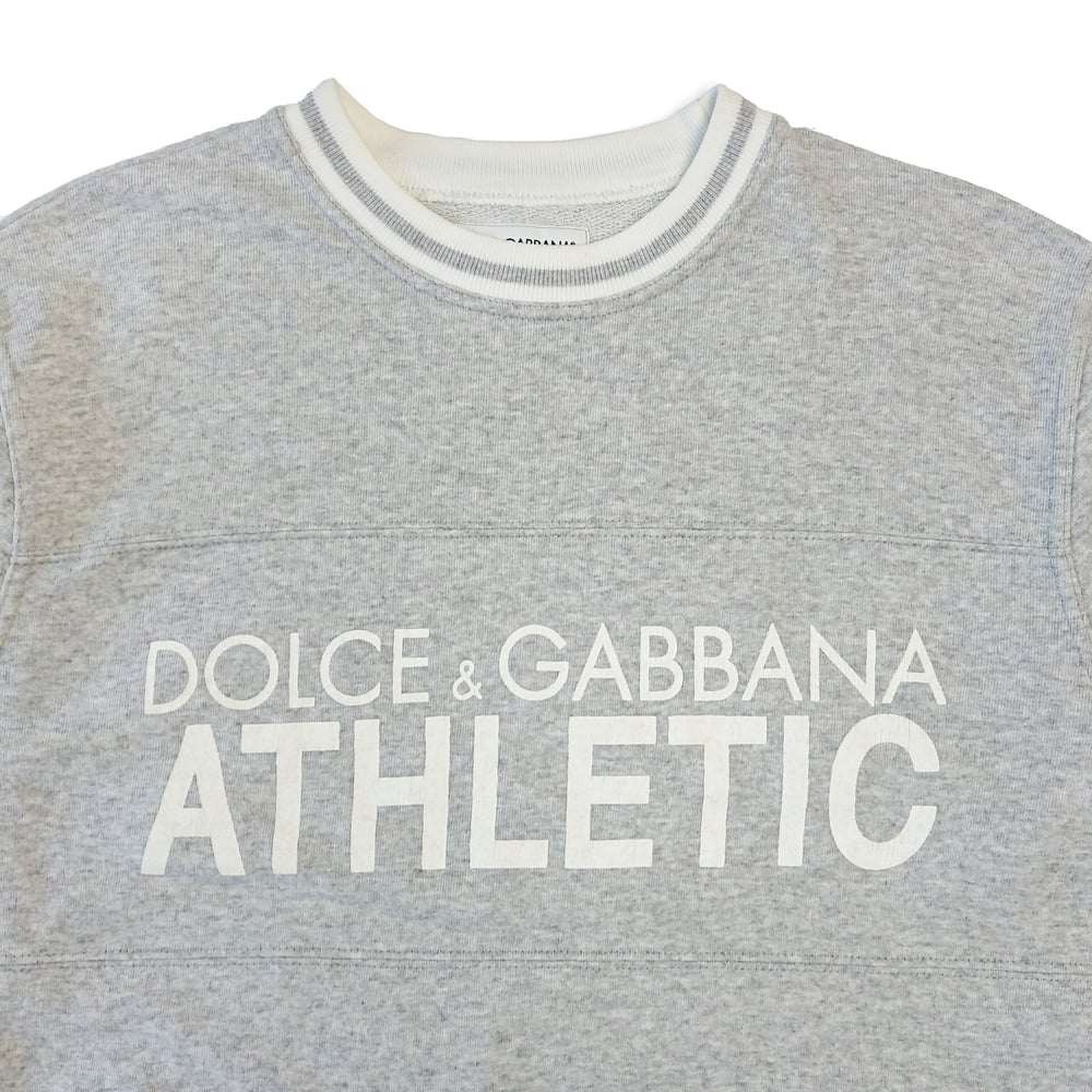 Image of Dolce and Gabbana Athletic Spellout Sweatshirt
