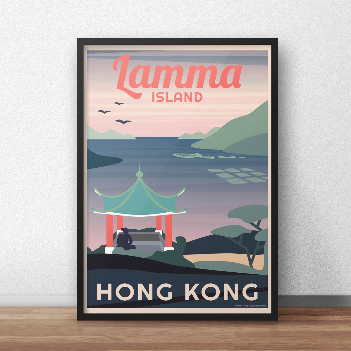 Image of Lamma Island Poster