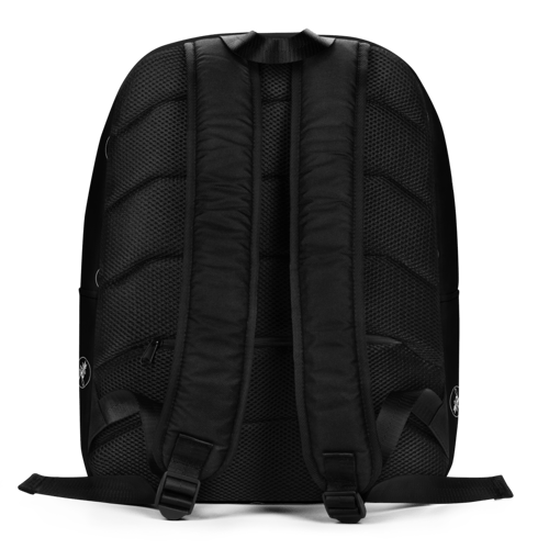 Image of "Lost in Compliance." ABJ Minimalist Backpack