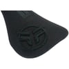 Federal // Slim Pivotal Logo Seat - Black With Raised Black Stitching