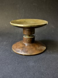 Image 2 of 6" Circular Push-Pull Bronze Handles, French