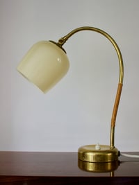 Image 1 of Brass Table Lamp by Idman, Finland 1950s