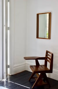 Image 5 of Teak Wall Mirror by Hans-Agne Jakobsson, Åhus Sweden, 1950s