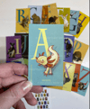 SALE: A-Z UNDER APPRECIATED ANIMALS Magnets, Prints & Postcards (sets & singles) 