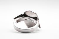 Image 5 of Winged Turquoise Ring 