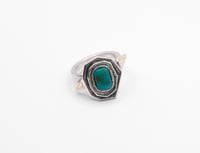 Image 4 of Winged Turquoise Ring 
