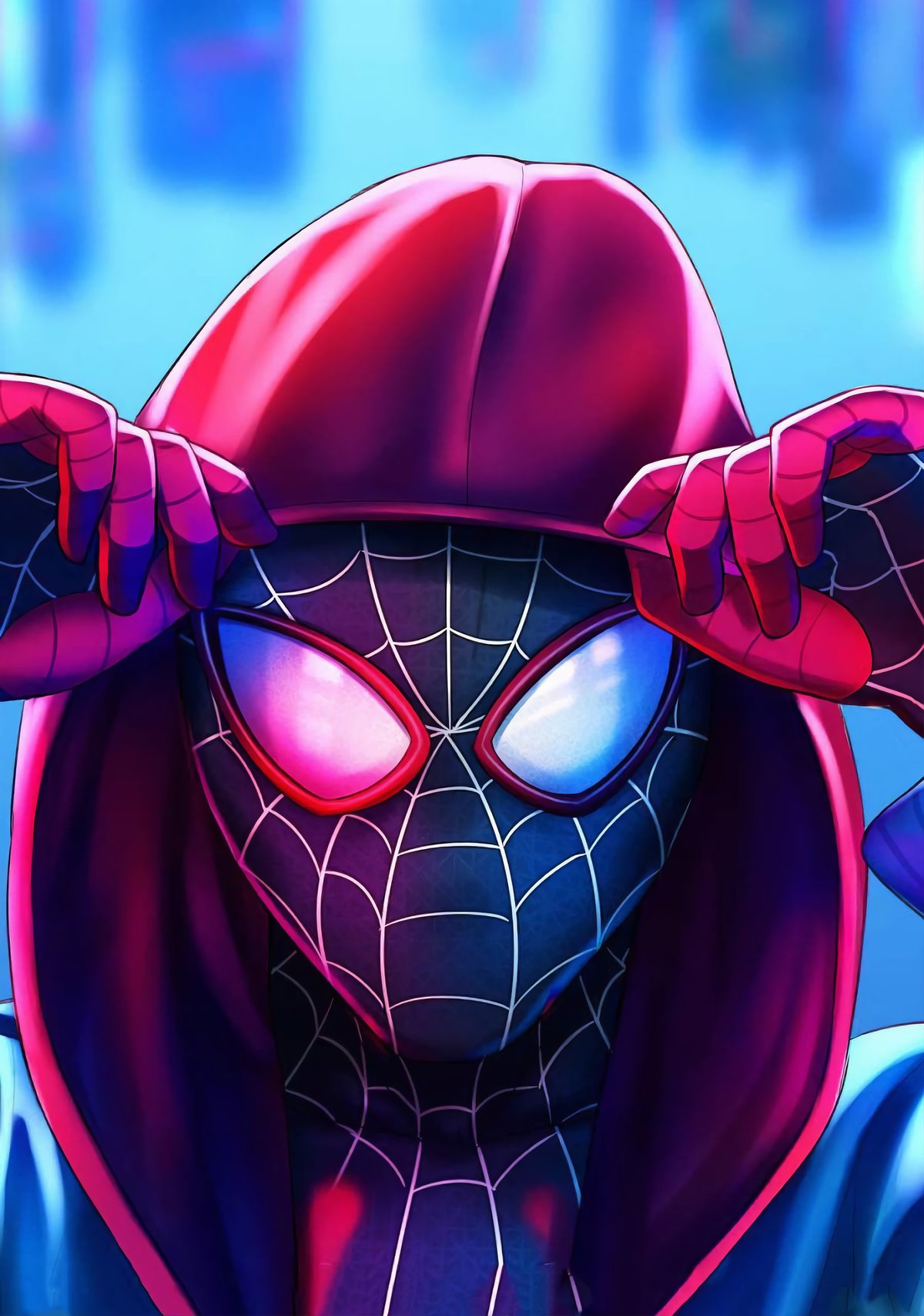 Spider Man ( Miles Morales ) Poster