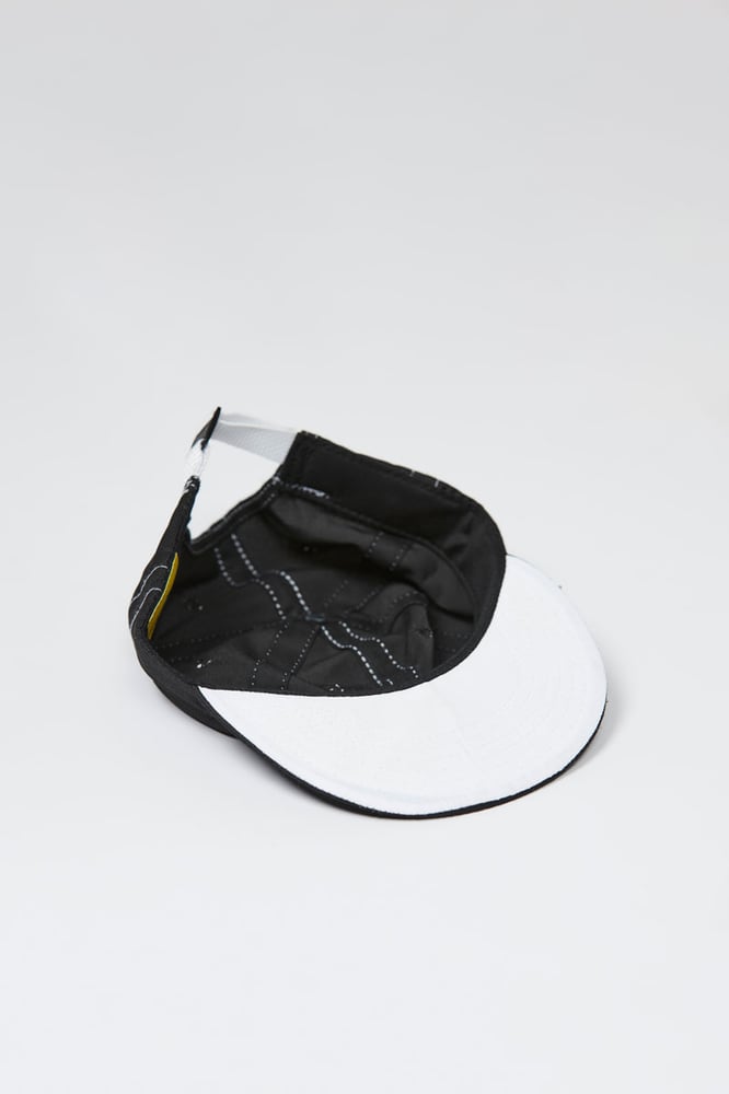 Image of LITE YEAR SIX PANEL CAP - BLACK